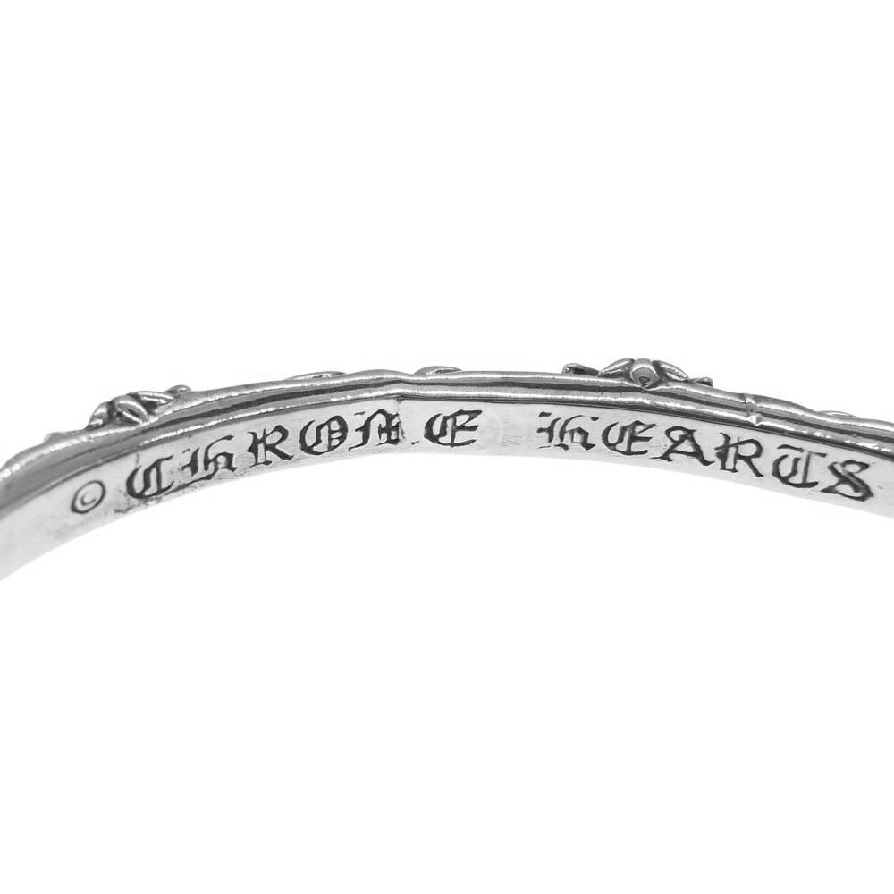CHROME HEARTS クロムハーツ（原本有） BANGLE SBT SBTバンド シルバーブレスレット バングル シルバー系【中古】