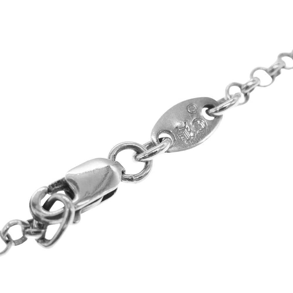 CHROME HEARTS クロムハーツ（原本有） NECKCHAIN R18 ロールチェーン ネックレスチェーン 18inch シルバー系【中古】