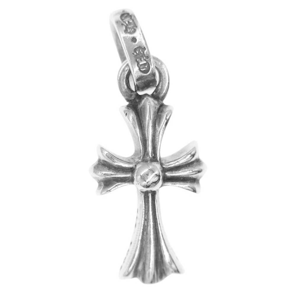 CHROME HEARTS クロムハーツ（原本有） CRS BBYFAT ベイビー ファット クロス チャーム ペンダントトップ シルバー系【中古】