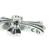 CHROME HEARTS クロムハーツ（原本無） CRS BBYFAT P DMND ベイビー ファット PAVE パヴェ ダイヤ クロス チャーム ペンダント トップ シルバー系【中古】