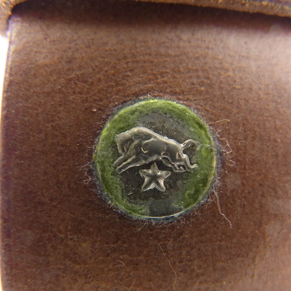 IL BISONTE イルビゾンテ 自動巻き レザーベルト リストウォッチ 腕時計 ブラウン系 ゴールド系【中古】