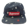 Supreme シュプリーム BOX LOGO TORCH CAMP CAP ボックスロゴ キャンプ キャップ 帽子 ネイビー系【中古】