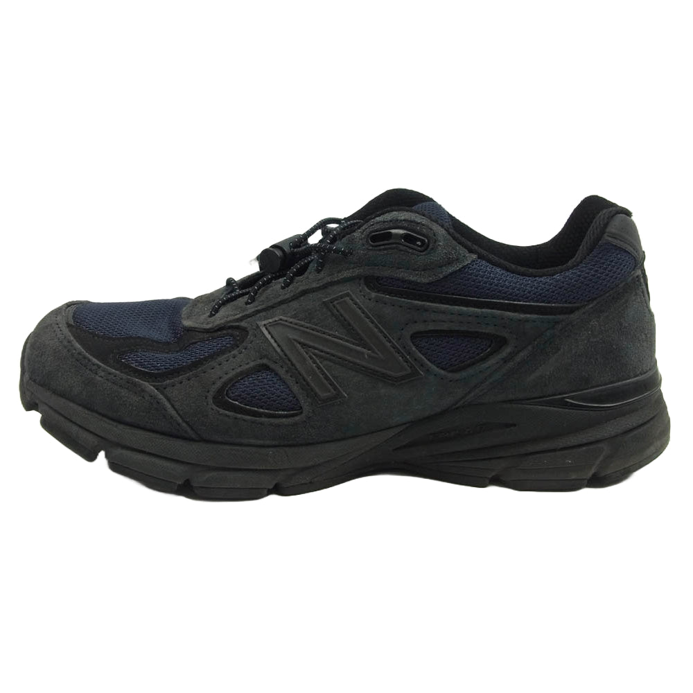 NEW BALANCE ニューバランス M990JJ4 JJJJound ジョウンド 990V4 スエード ローカット スニーカー ネイビー系 US8(26cm)【中古】