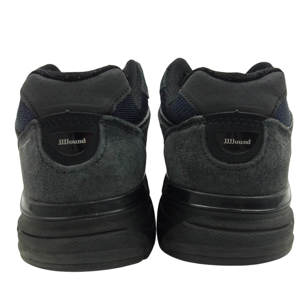 NEW BALANCE ニューバランス M990JJ4 JJJJound ジョウンド 990V4 スエード ローカット スニーカー ネイビー系 US8(26cm)【中古】