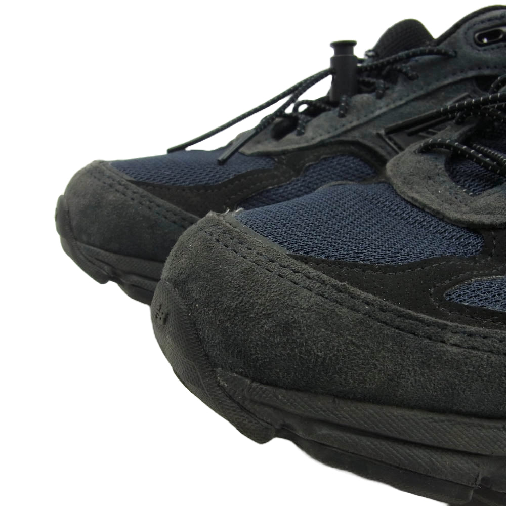 NEW BALANCE ニューバランス M990JJ4 JJJJound ジョウンド 990V4 スエード ローカット スニーカー ネイビー系 US8(26cm)【中古】