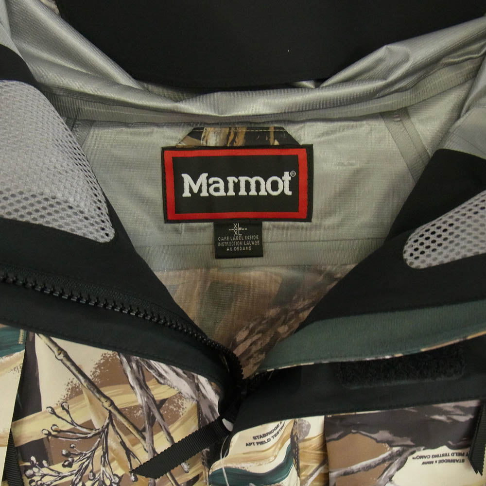 MARMOT マーモット STABRIDGE GTX 3L ALPINIST JACKET スタブリッジ 3レイヤー アルピニスト ジャケット マウンテンパーカー ブラック系 XL【新古品】【未使用】【中古】