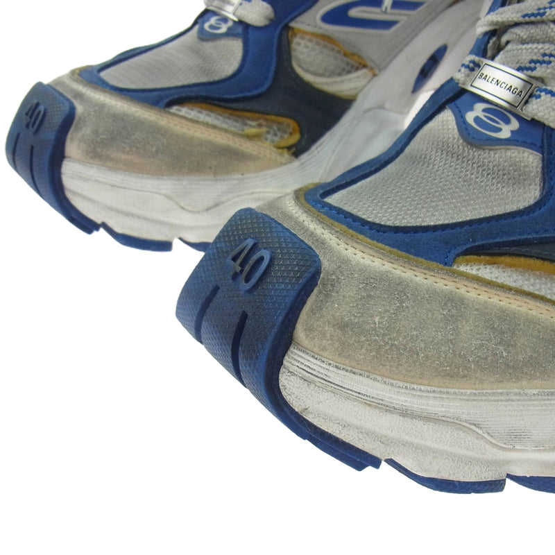 バレンシアガcargo スニーカーブルー40 BALENCIAGA