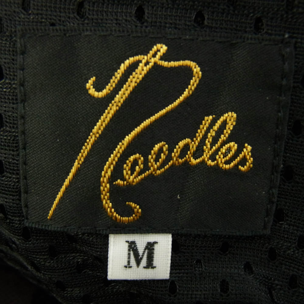 Needles ニードルス 20AW HM418 TRACK PANT チェック トラックパンツ ブラウン系 M【中古】