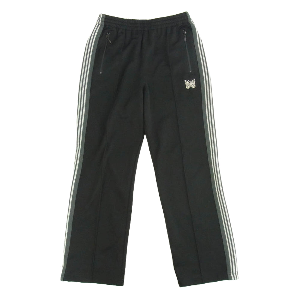 Needles ニードルス EJ353 EDIFICE別注 TRACK PANT トラックパンツ ブラック系 XS【中古】