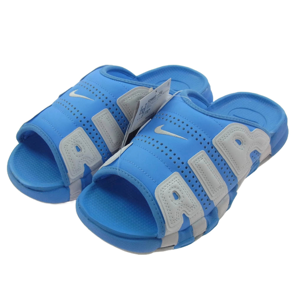 NIKE ナイキ FD9883-400 More Uptempo Slide University Blue エアモア アップテンポ  スライド ユニバーシティブルー サンダル ライトブルー系 27cm【極上美品】【中古】