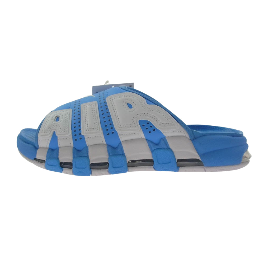 NIKE ナイキ FD9883-400 More Uptempo Slide University Blue エアモア アップテンポ  スライド ユニバーシティブルー サンダル ライトブルー系 27cm【極上美品】【中古】