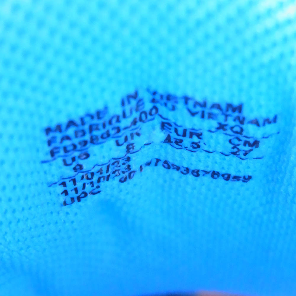 NIKE ナイキ FD9883-400 More Uptempo Slide University Blue エアモア アップテンポ  スライド ユニバーシティブルー サンダル ライトブルー系 27cm【極上美品】【中古】