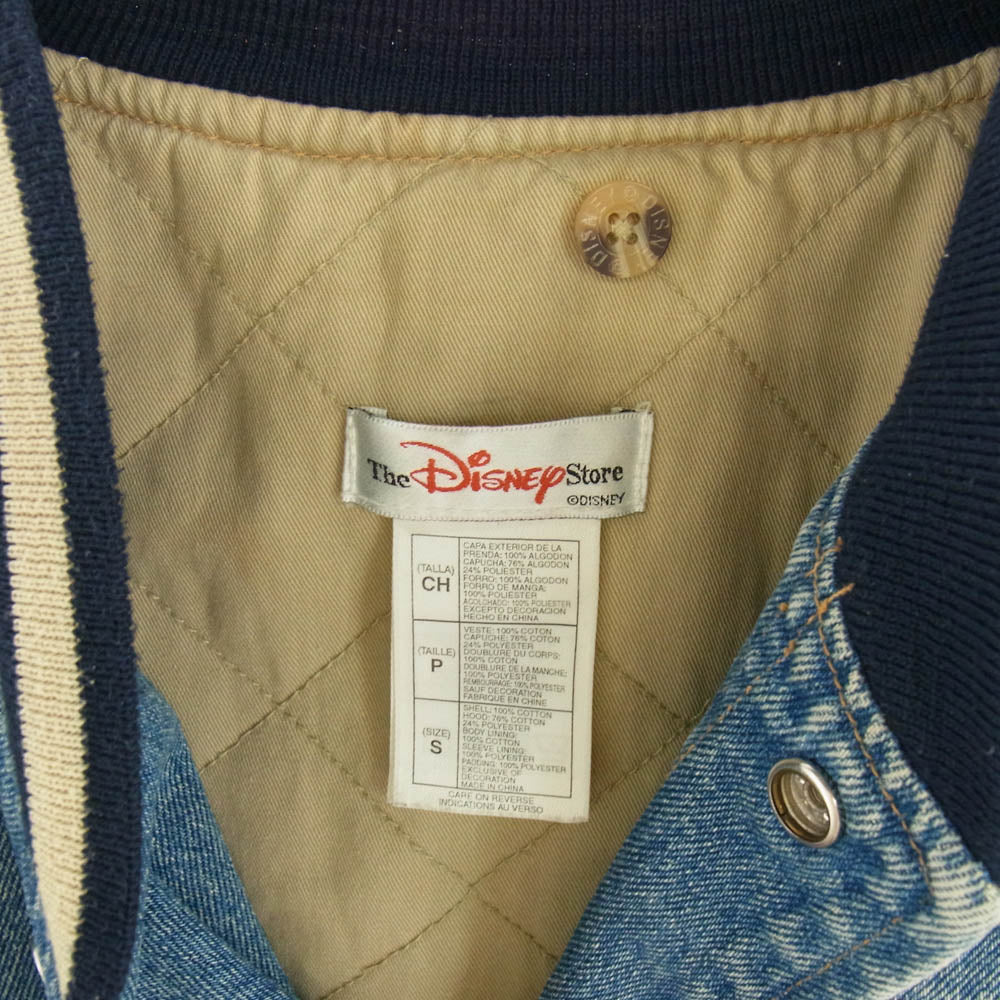 ディズニー THE DISNEY STORE デニム スタジャン ティガー ジャケット ライトブルー系 S【中古】
