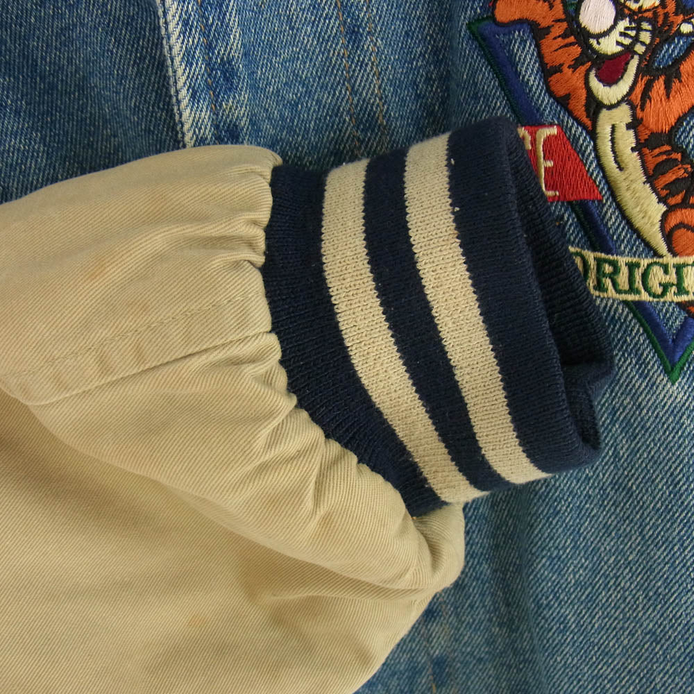 【状態良好】ディズニーストア ティガー デニム スタジャン 大きいサイズ ディズニー THE DISNEY STORE デニム スタジャン ティガー ジャケット