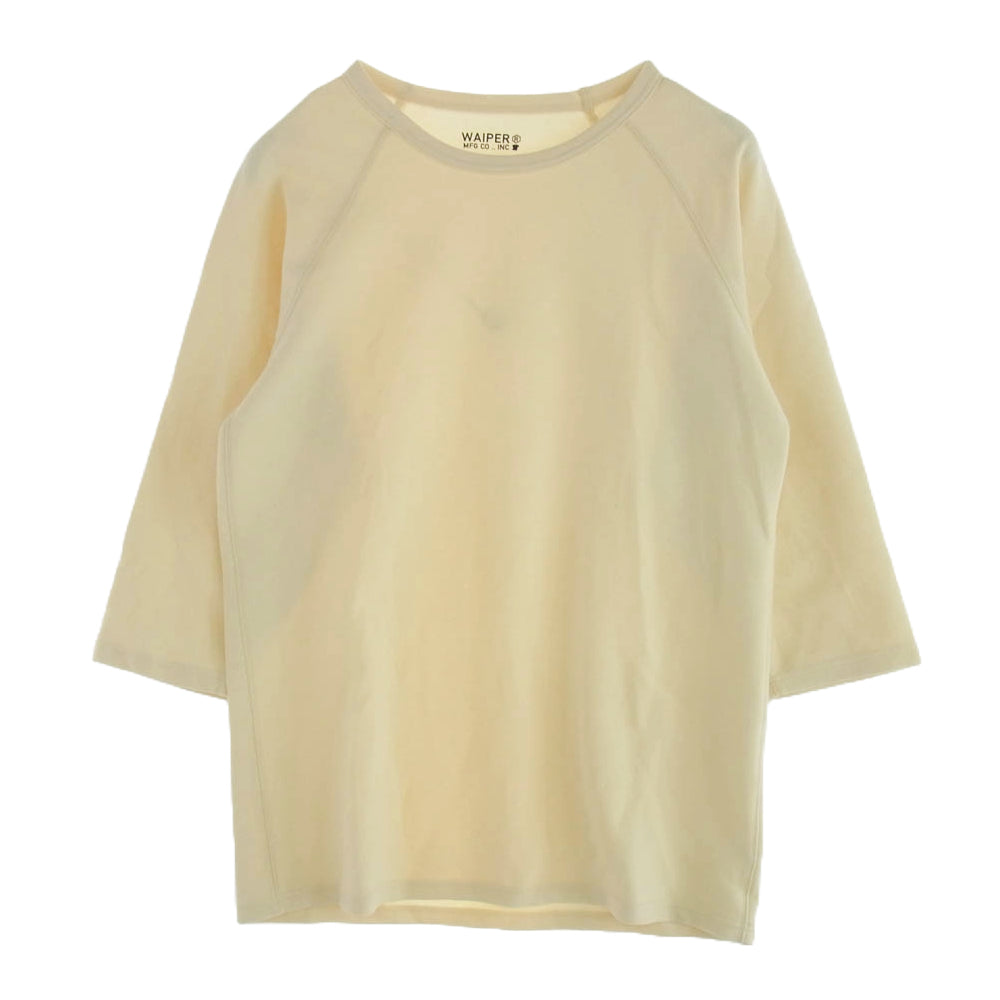 ワイパー 7分袖 サーマル カットソー ベージュ系 L【中古】