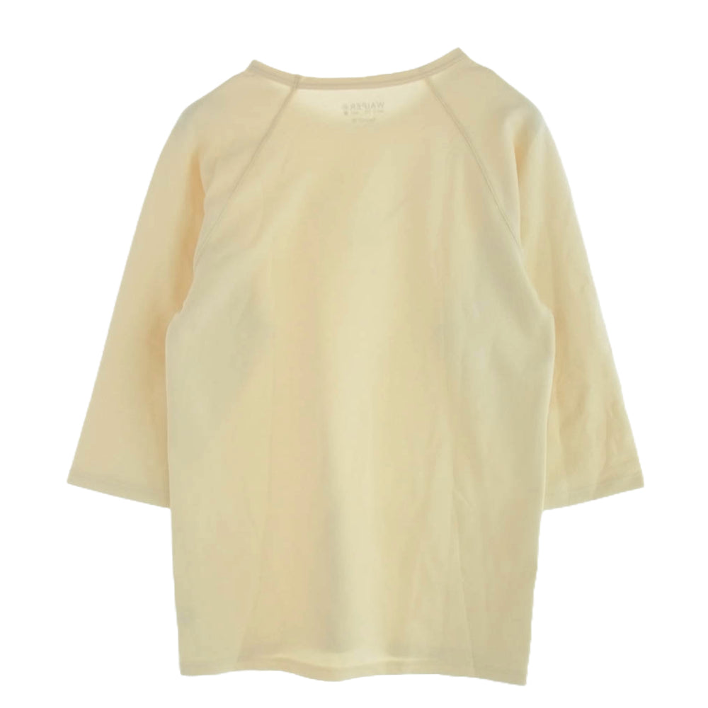 ワイパー 7分袖 サーマル カットソー ベージュ系 L【中古】