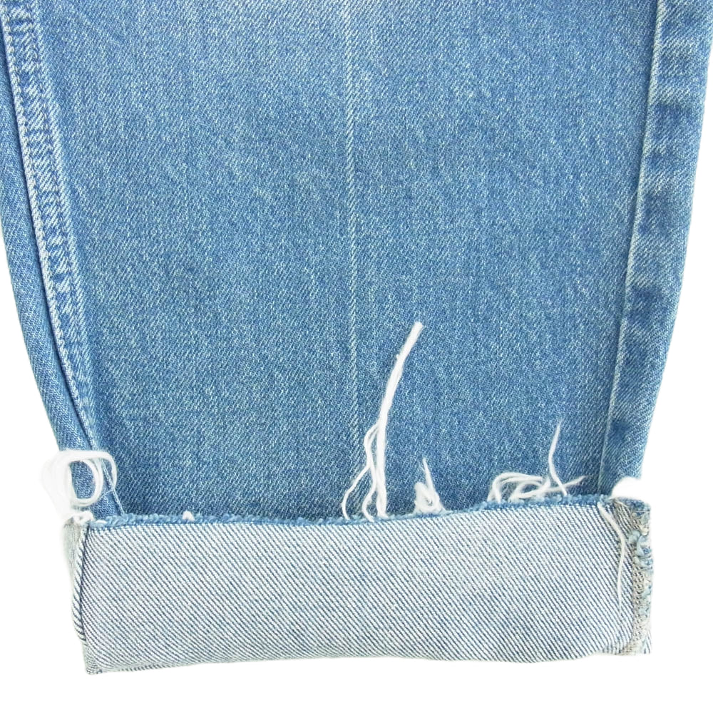 GUCCI グッチ 749110 XDCJK Washed Out Denim Jeans ウォッシュ アウト カットオフ ジーンズ デニム パンツ インディゴブルー系 33【極上美品】【中古】