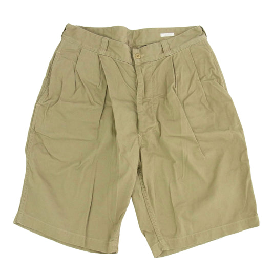 COMOLI コモリ 23SS X01-03031 Bshop 別注 チノ ショーツ ハーフパンツ ベージュ系 2【中古】