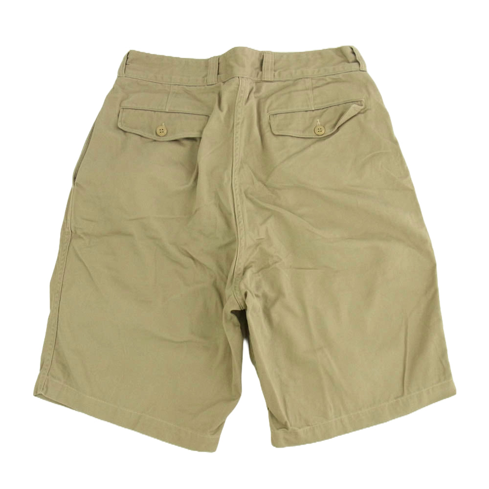 COMOLI コモリ 23SS X01-03031 Bshop 別注 チノ ショーツ ハーフパンツ ベージュ系 2【中古】