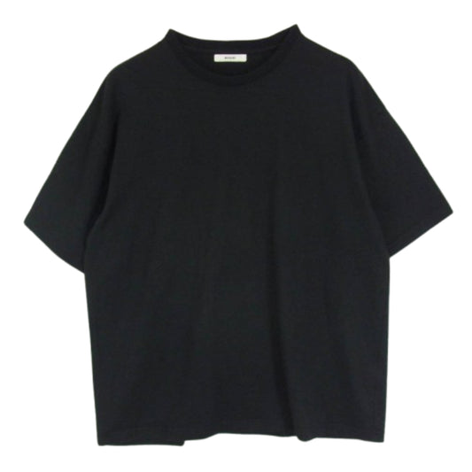 ボーディ BD10006 CASHMERE100 TEE カシミヤ カシミア クルーネック 無地 半袖 Tシャツ ブラック系 2【中古】