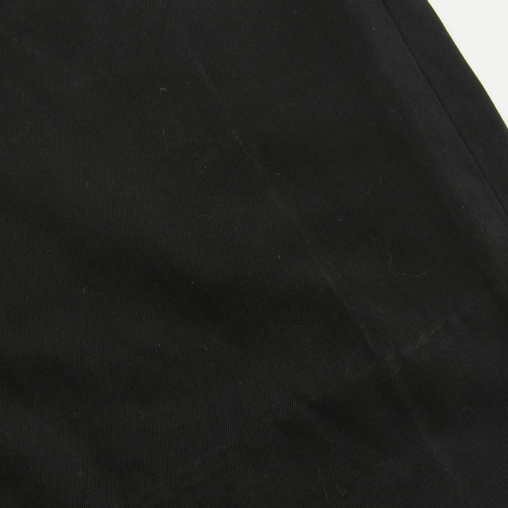 COMOLI コモリ 23SS X01-03014 コットンギャバワークパンツ ブラック系 2【中古】