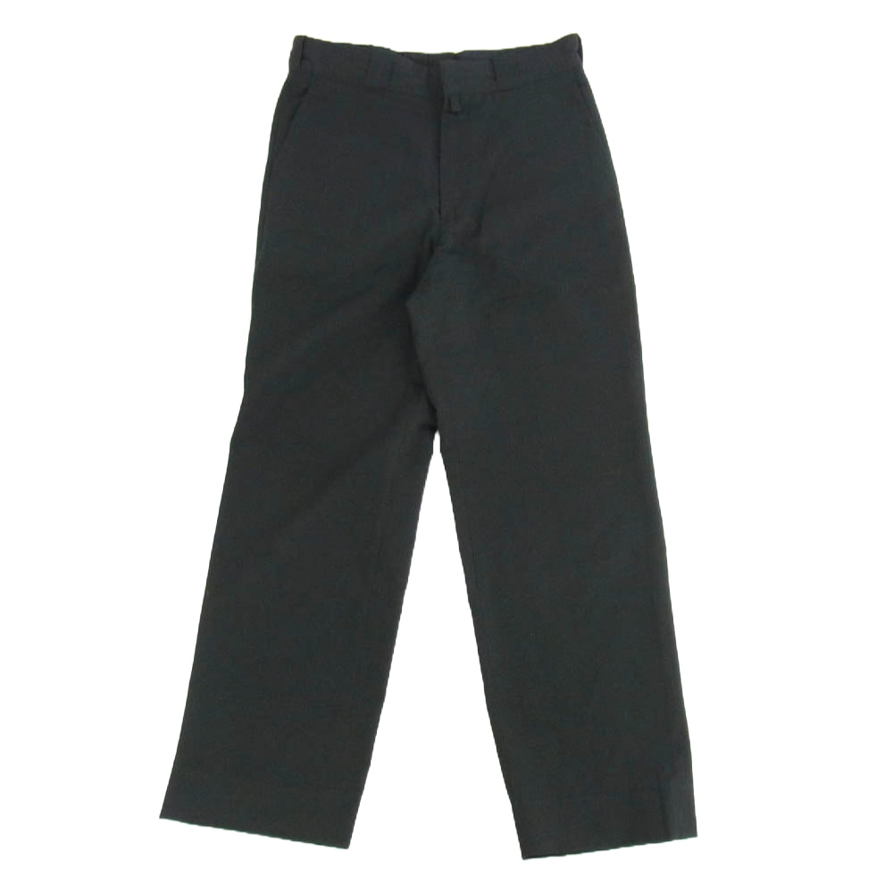 COMOLI コモリ 24SS Z01-03017 POST WORK TWILL PANTS ポスト ワークツイル パンツ ブラック系 2【中古】