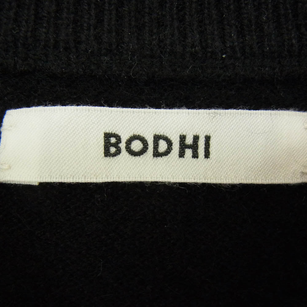 ボーディ 24AW BD24AW-SD001 STANDARD SWEATER カシミヤ100％ スタンダード ニット セーター ブラック系 2【中古】