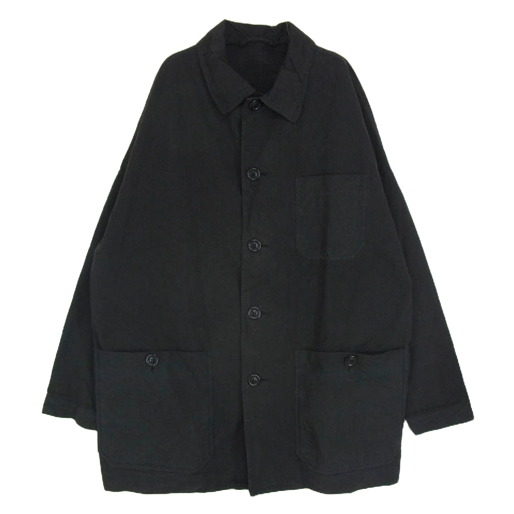 ケイシー ケイシー 23AW 21HV320 HIGA TRAVAIL JACKET ダブル染色 ウォッシュ加工 トラベル ジャケット ブラック系 サイズ表記無【中古】