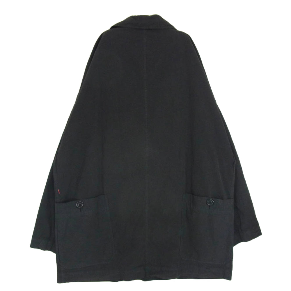 ケイシー ケイシー 23AW 21HV320 HIGA TRAVAIL JACKET ダブル染色 ウォッシュ加工 トラベル ジャケット ブラック系 サイズ表記無【中古】
