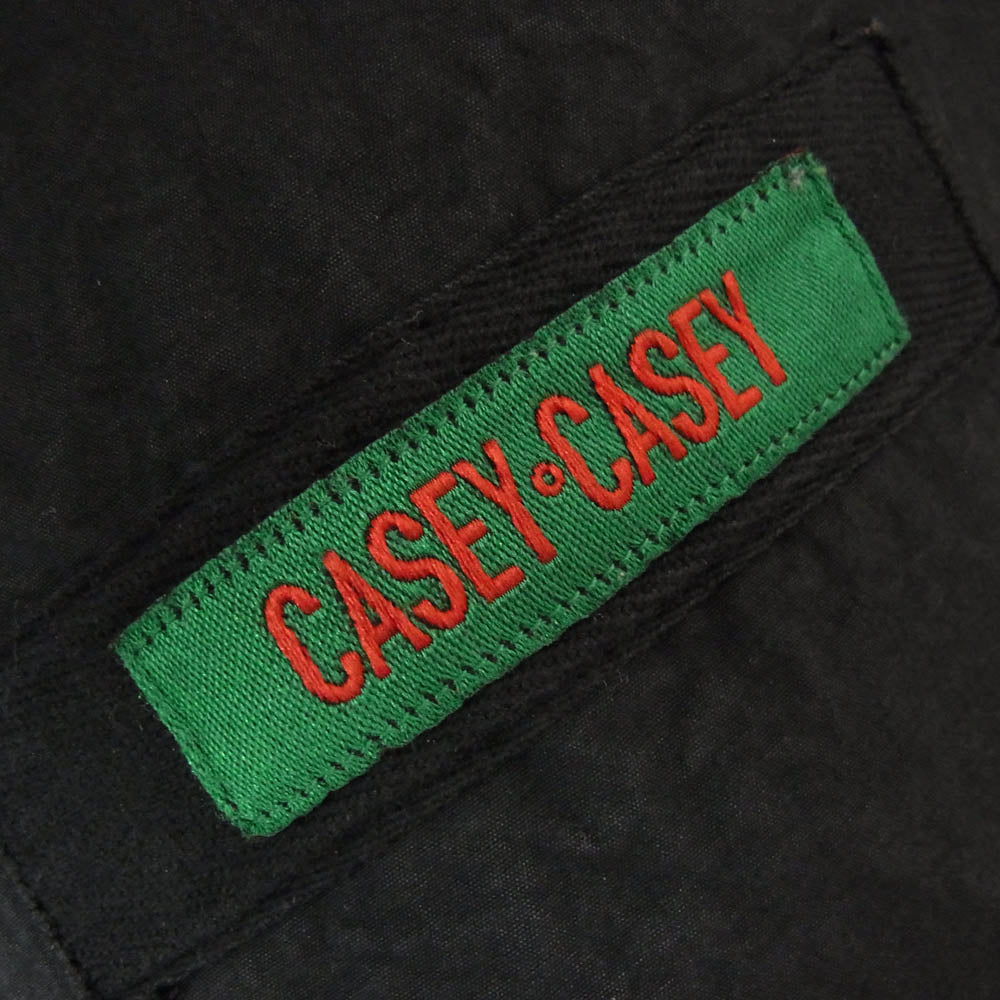 ケイシー ケイシー 23AW 21HV320 HIGA TRAVAIL JACKET ダブル染色 ウォッシュ加工 トラベル ジャケット ブラック系 サイズ表記無【中古】