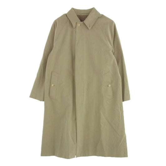 COMOLI コモリ 24AW A03-04002 コットンギャバ バルカラー コート ライトブラウン系 1【中古】