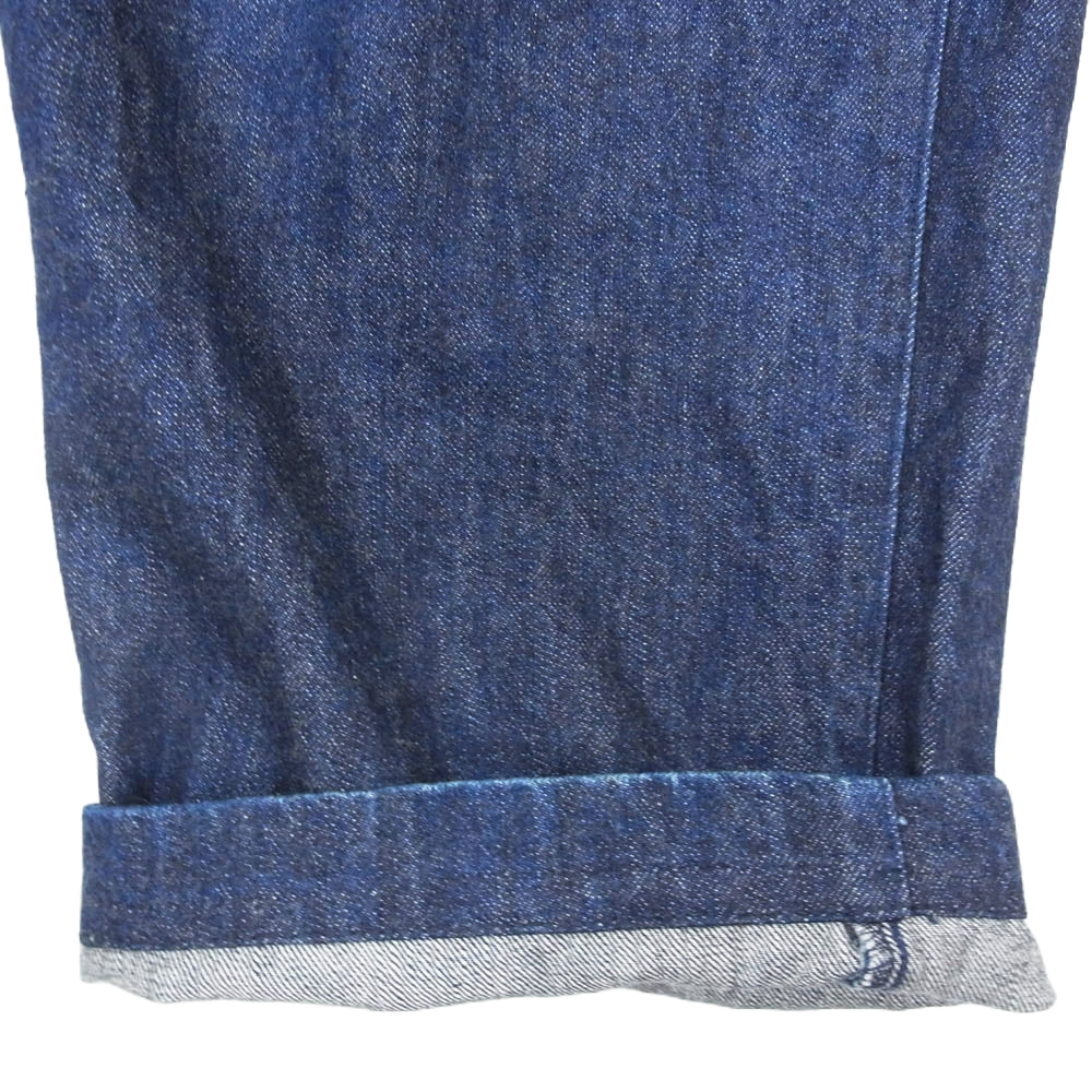 COMOLI コモリ 19SS P01-03003 シンチバック インディゴ デニム パンツ インディゴブルー系 2【中古】