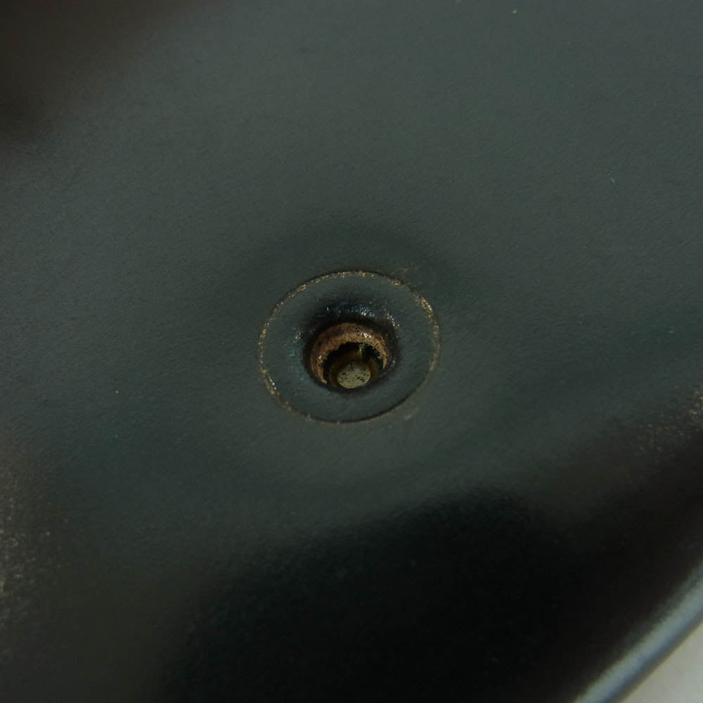 フラソリティ FS710 Trifold wallet シェルコードバン 三つ折り 財布 サイフ ウォレット ブラック系【中古】