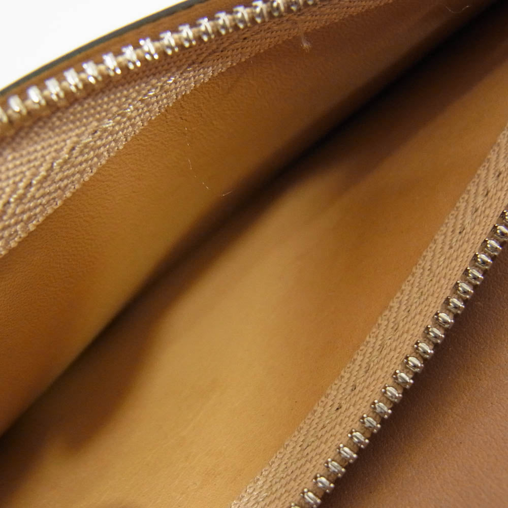 フラソリティ FM701 Long Wallet レザー 水染め オイルコードバン 二つ折り 長財布 ロング ウォレット ブルー系【中古】