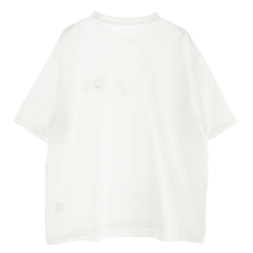 The Ennoy Professional ザ エンノイ プロフェッショナル 24SS SS24BRWNCT04NTL Logo T-Shirt ロゴ刺繍 半袖 Tシャツ ホワイト ホワイト系 L【中古】
