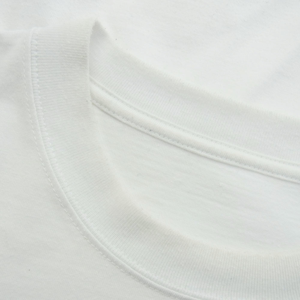 The Ennoy Professional ザ エンノイ プロフェッショナル 24SS SS24BRWNCT04NTL Logo T-Shirt ロゴ刺繍 半袖 Tシャツ ホワイト ホワイト系 L【中古】