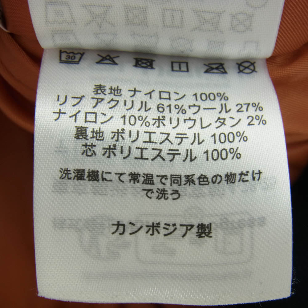 Carhartt カーハート Olten Bomber オルテンボンバー 中綿入り ボンバージャケット ブルゾン ネイビー系 L【中古】