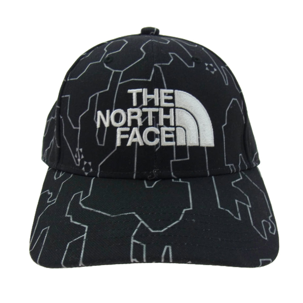 THE NORTH FACE ノースフェイス NN42242 TNF ロゴ刺繍 キャップ 帽子 ブラック系【中古】
