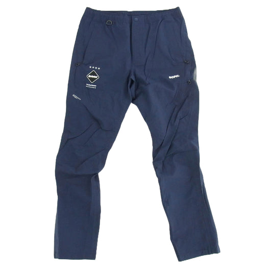 F.C.R.B. エフシーアールビー FCRB-220001 WARM UP PANTS ウォーム アップ ナイロン パンツ ネイビー系 M【中古】