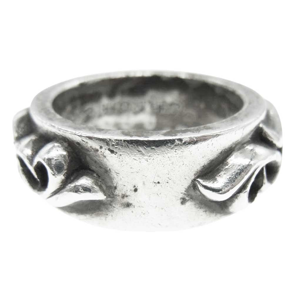CHROME HEARTS クロムハーツ（原本無） DBL NARROW VINE BAND ダブル ナロー ヴァイン バンド リング シルバー系 19号【中古】