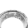 CHROME HEARTS クロムハーツ（原本無） DBL NARROW VINE BAND ダブル ナロー ヴァイン バンド リング シルバー系 19号【中古】