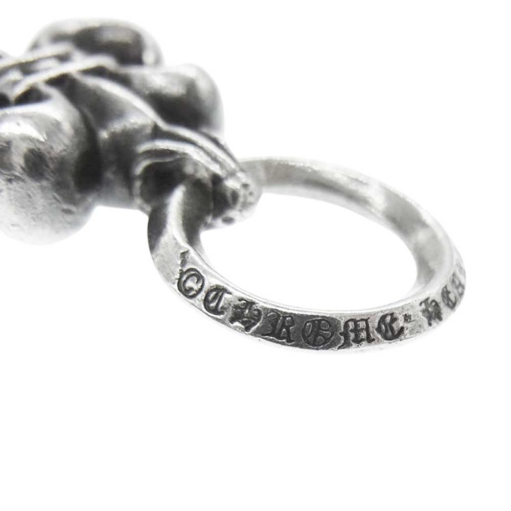 CHROME HEARTS クロムハーツ（原本無） BS FLUER BSフレア ペンダント トップ ネックレス シルバー系【中古】