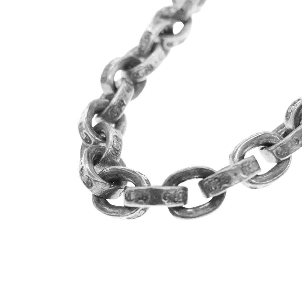 CHROME HEARTS クロムハーツ（原本無） PAPER CHAIN 18inch ペーパーチェーン 18インチ ネックレス シルバー系【中古】