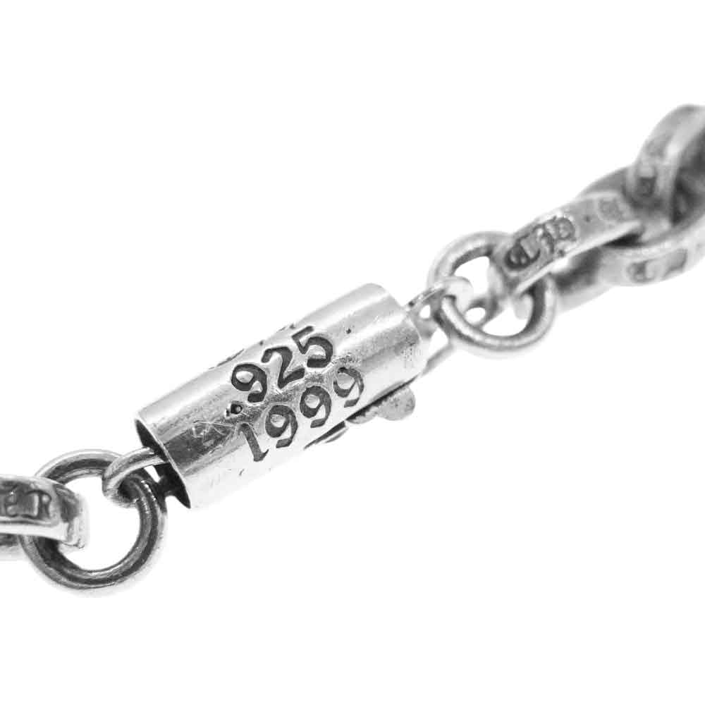 CHROME HEARTS クロムハーツ（原本無） PAPER CHAIN 18inch ペーパーチェーン 18インチ ネックレス シルバー系【中古】