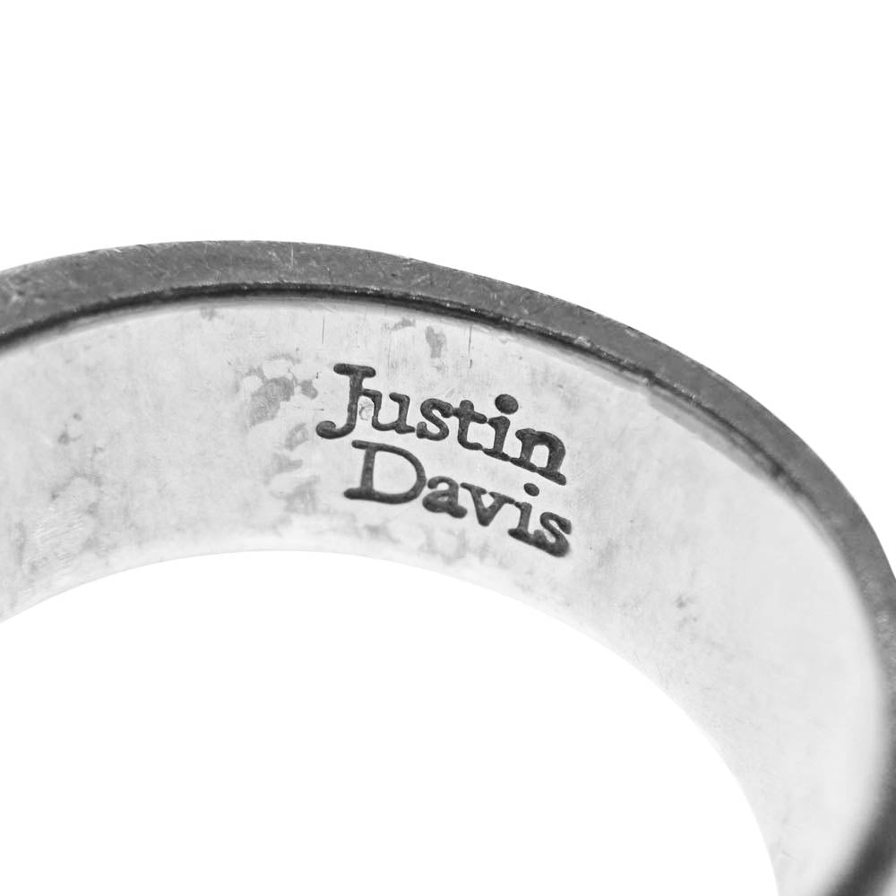 Justin Davis ジャスティンデイビス SRJ202 2 7 HOLY SACRAMENT ホーリーサクラメント リング シルバー系 21号【中古】