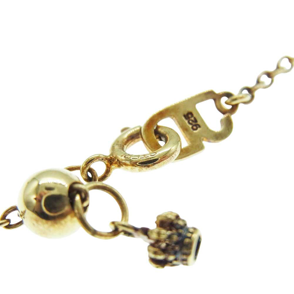 Justin Davis ジャスティンデイビス クラウン チェーン ブレスレット ゴールド系【中古】