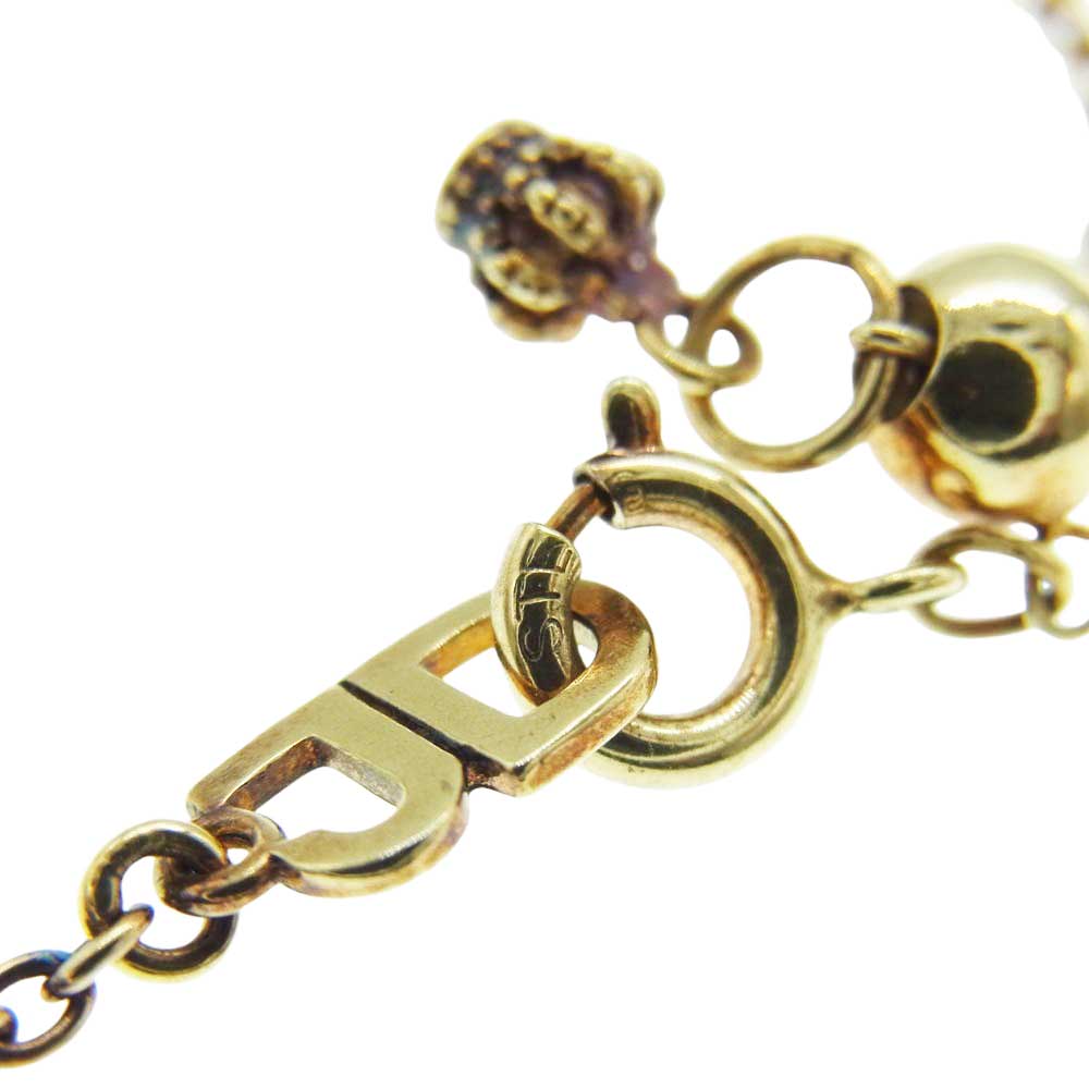 Justin Davis ジャスティンデイビス クラウン チェーン ブレスレット ゴールド系【中古】