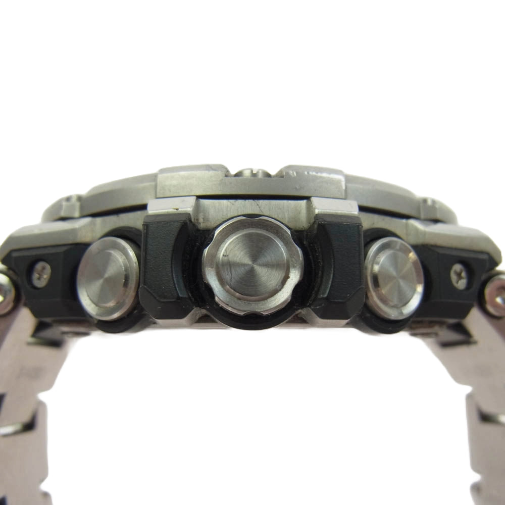 CASIO G-SHOCK カシオ ジーショック GST-B100-1AJF GST-B100 Series G-STEEL タフソーラー クロノグラフ アナログ 腕時計 シルバー系【中古】