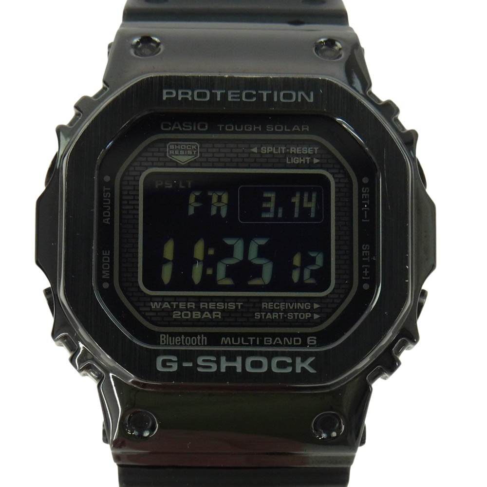 CASIO G-SHOCK カシオ ジーショック GMW-B5000-1JF 5000 SERIES FULL METAL フルメタルシリーズ デジタル 腕時計 Bluetooth ブラック系【中古】