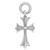 CHROME HEARTS クロムハーツ（原本無） TINY CH CROSS タイニー CHクロス チャーム ペンダントトップ シルバー系【中古】